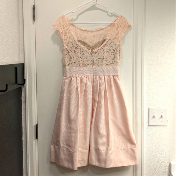 Eliza J Pink Lace Dress - Picture 2 of 4